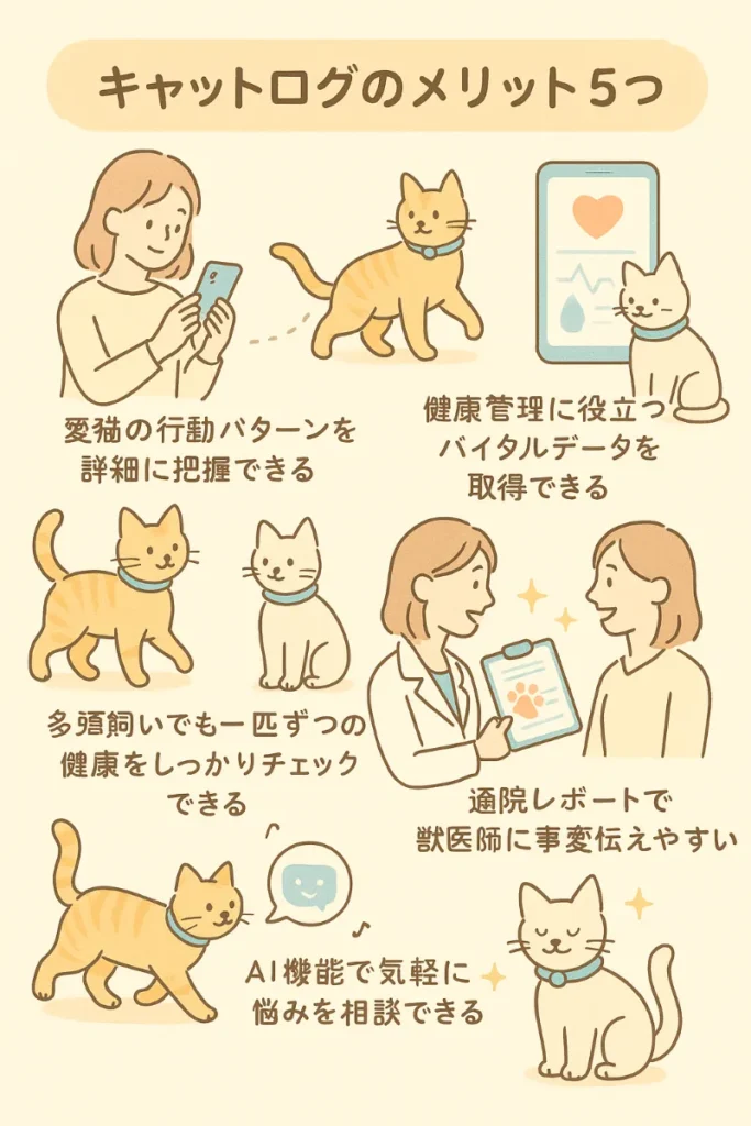 キャットログのメリット