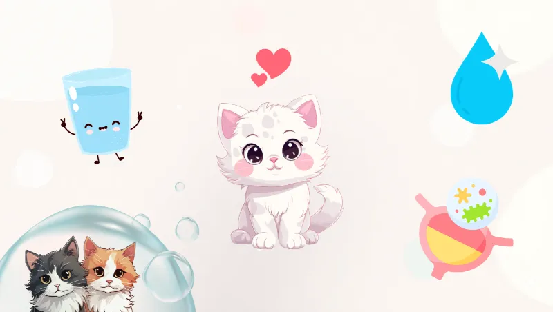 猫に給水器を使うメリット5つ